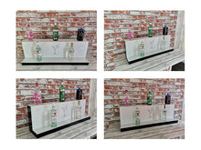 Load image into Gallery viewer, Bar Bottles Display LED Lighted Bar Stand Liquor Bottle Display Shelving Unit Organizer 1 metre length 2 Tier LARGE