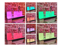 Load image into Gallery viewer, Bar Bottles Display LED Lighted Bar Stand Liquor Bottle Display Shelving Unit Organizer 2 Tier MEDIUM